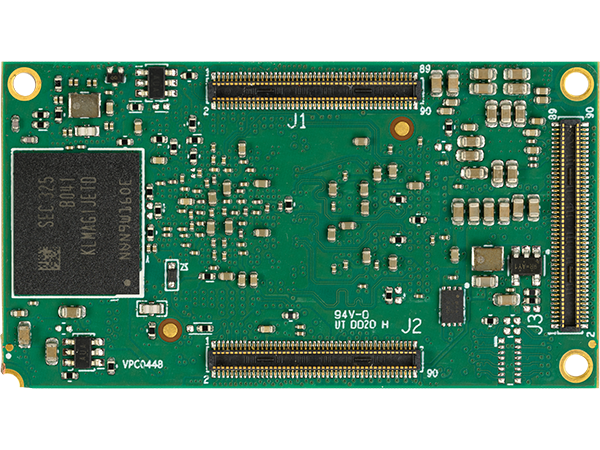 DART-MX8M-MINI bottom : NXP i.MX 8M Mini System on a Module