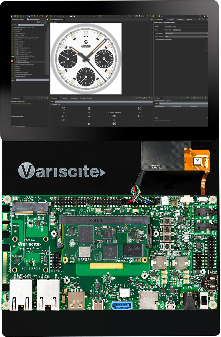 Crank’s Storyboard platform runs on Variscite’s i.MX93 kit.